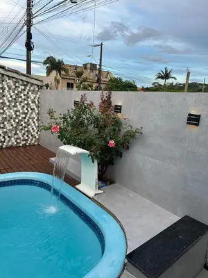 A piscina em ou perto de Casa em Bombinhas Temporada