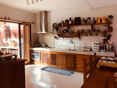 A cozinha ou kitchenette de Casa da Débora
