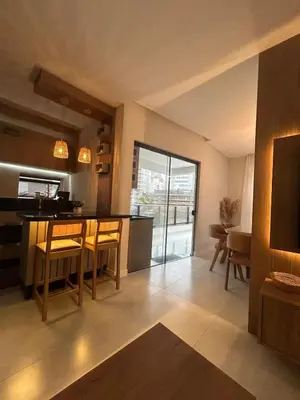A cozinha ou kitchenette de Refúgio moderno com piscina privativa perto do mar