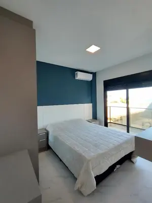 Uma cama ou camas num quarto em Apartamento Alto Padrão Mariscal - 3 Quartos, AC, Garagem Dupla