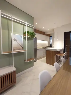 A cozinha ou kitchenette de Apartamento Alto Padrão Mariscal - 3 Quartos, AC, Garagem Dupla
