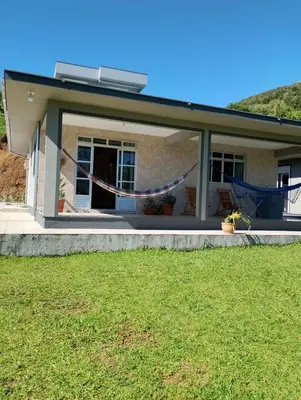 O edifício onde a casa de férias está situado