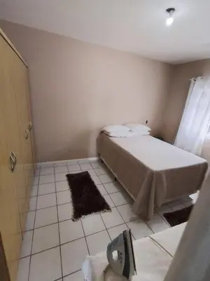 Uma cama ou camas num quarto em Casa Fernandes