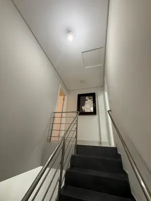 A planta de Duplex casa 02 , 3 quartos , diárias de temporada