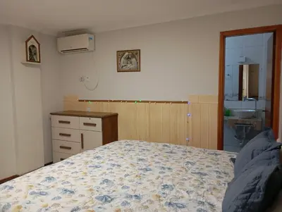 Uma cama ou camas num quarto em balneário a melhor do brasil