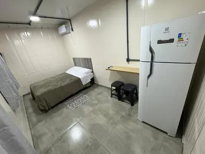 A planta de Suítes do centro