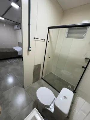 A planta de Suítes do centro