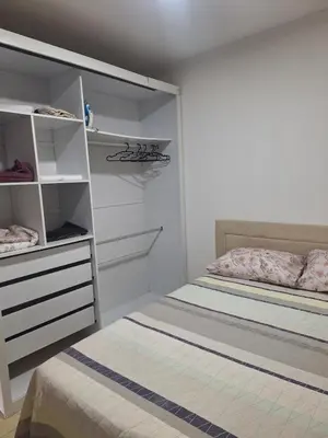 Uma cama ou camas num quarto em Casa Mar