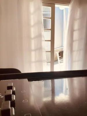 A planta de Vista Mar Praia da Lagoinha - Residencial Pé na Areia