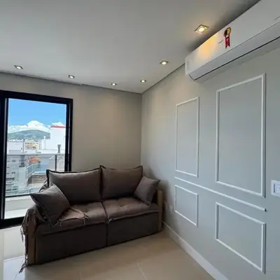 Apartamento na praia de Palmas com vista para o Mar