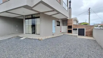 O edifício onde a casa de férias está situado