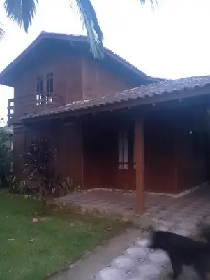 O edifício onde o apartamento está situado