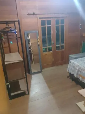Uma cama ou camas num quarto em Casa de Praia