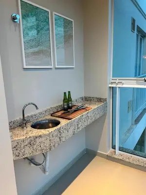A cozinha ou kitchenette de Green Home Palmas