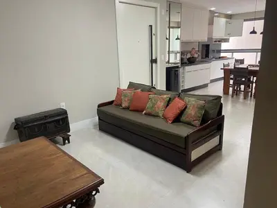 A cozinha ou kitchenette de Apartamento 25 metros do mar