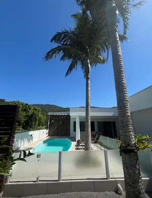 A piscina em ou perto de Casa de praia em palmas