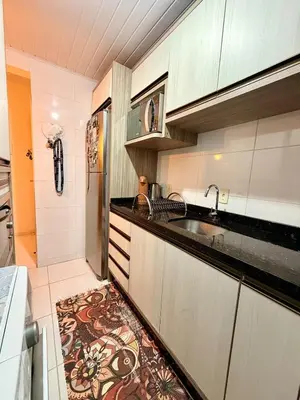 A cozinha ou kitchenette de Um Lar - Acolhedor, Pronto para Receber Você