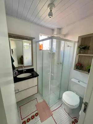 Uma casa de banho em Um Lar - Acolhedor, Pronto para Receber Você