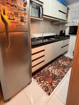 A cozinha ou kitchenette de Um Lar - Acolhedor, Pronto para Receber Você