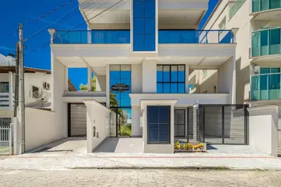 O edifício onde o apartamento está situado