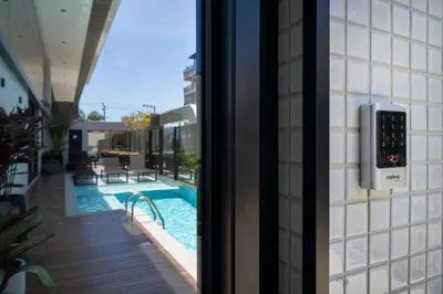 A piscina em ou perto de Apê alto padrão 3 suítes com piscina e academia