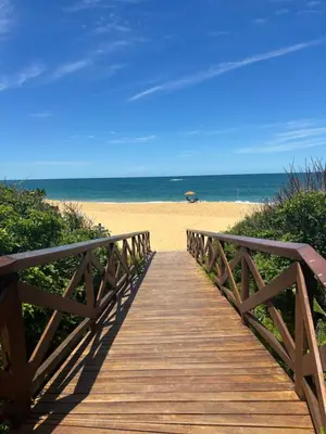 Paisagem natural perto da casa de férias