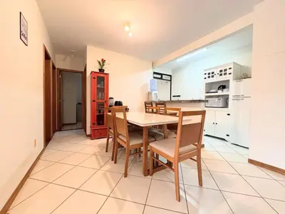 A cozinha ou kitchenette de Seu Refúgio em Bombinhas Conforto e Vista do Mar