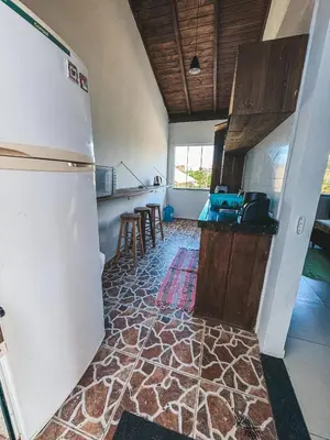 A cozinha ou kitchenette de Apto 01 canto grande