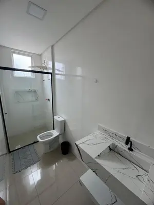 Uma casa de banho em Aconchego