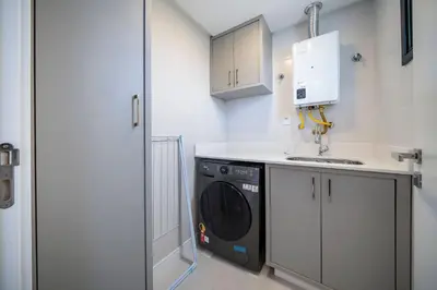 A cozinha ou kitchenette de Triplex Exclusivo 3 Suítes em Bombas