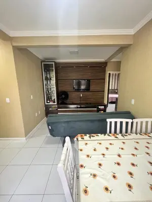 A cozinha ou kitchenette de Apartamento à 300 metros praia - Centro - Itapema