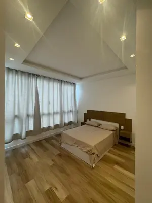 Uma cama ou camas num quarto em Black House