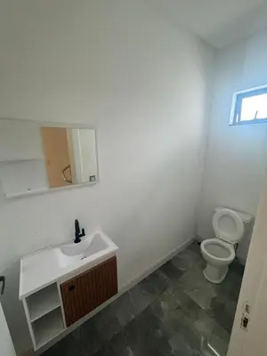 Uma casa de banho em Black House