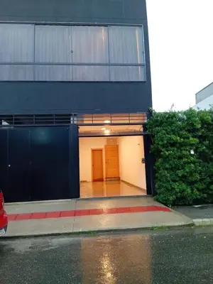 O edifício onde a casa de férias está situado