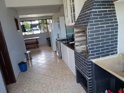 A cozinha ou kitchenette de Casa para até 10 pessoas em Bombas, Bombinhas - SC