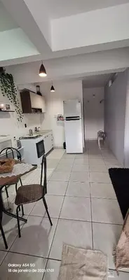 A cozinha ou kitchenette de apartamento férias em Bombas
