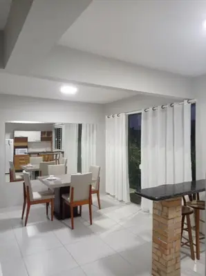A planta de casa aconchegante perto da praia