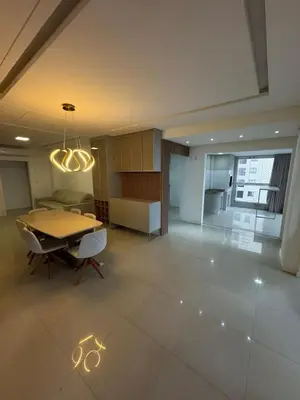 A cozinha ou kitchenette de Apartamento manhattan