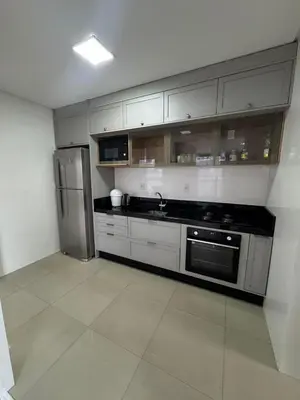 A cozinha ou kitchenette de Apartamento manhattan