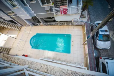 A piscina em ou perto de Apto proximo ao mar rua 224 Meia Praia