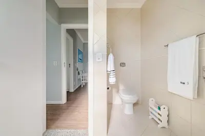 Uma casa de banho em Refúgio dos Mares - Beira-Mar Balneário Perequê