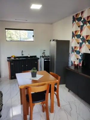 A planta de Apto para até 4 pessoas em BC, bairro Nova Esperança, próximo aos acesso as prais