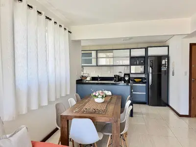 A cozinha ou kitchenette de Apto na Praia de Palmas! ES01J