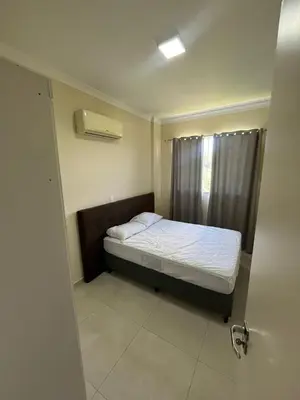 Uma cama ou camas num quarto em Apartamento Completo!