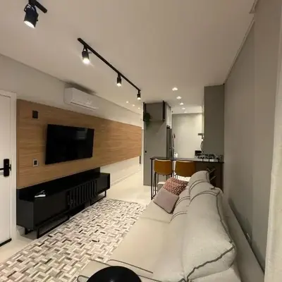 Apartamento com duas suítes próximo ao Hard Rock Café