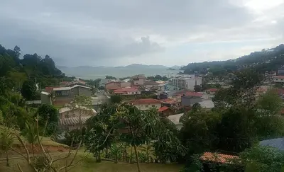 Paisagem natural perto da casa de férias