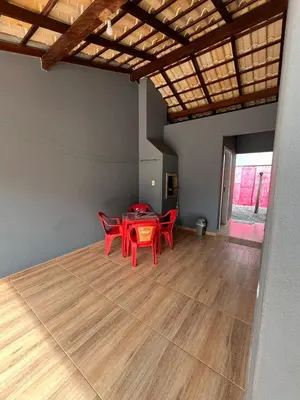 A planta de Casa 3 dormitórios Praia de Bombas