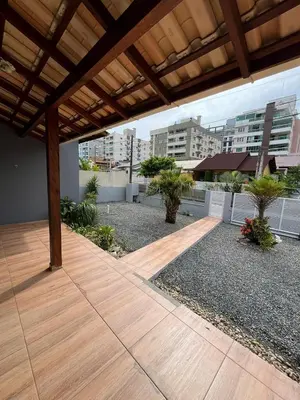 O edifício onde a casa de férias está situado