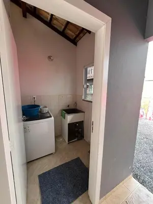 A planta de Casa 3 dormitórios Praia de Bombas