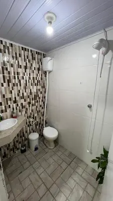 Uma casa de banho em Casa da vó